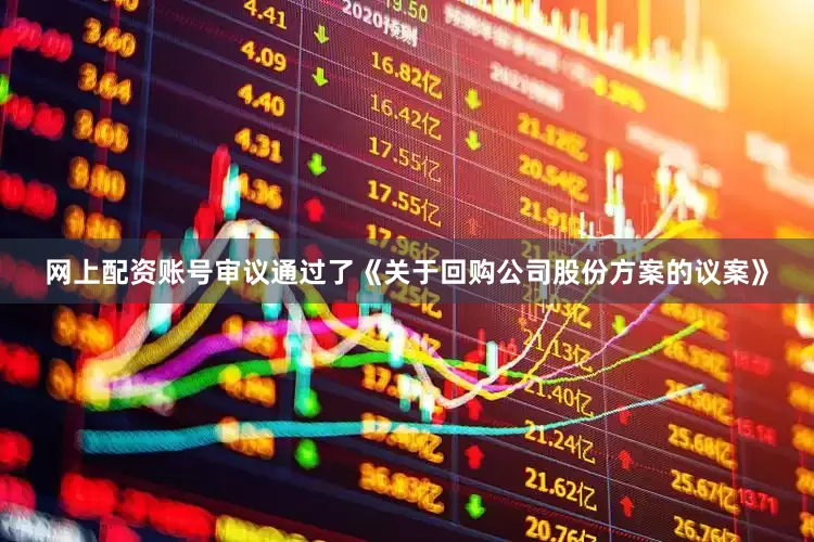 网上配资账号审议通过了《关于回购公司股份方案的议案》