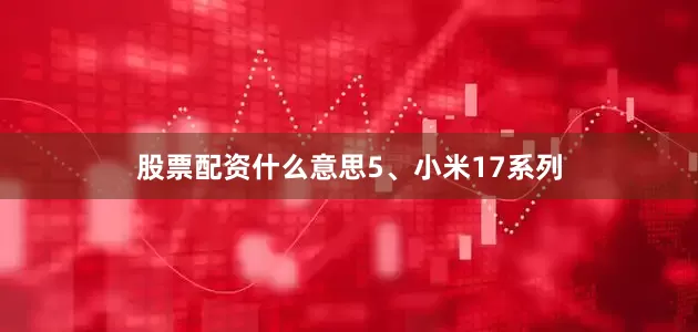 股票配资什么意思　　5、小米17系列